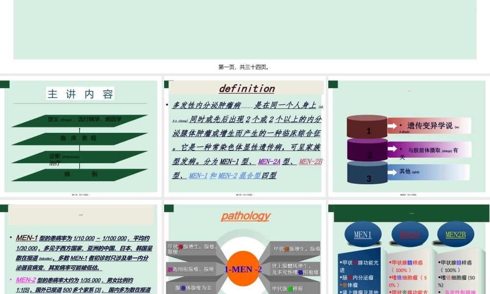 2022年医学专题—多发性内分泌腺瘤病.ppt