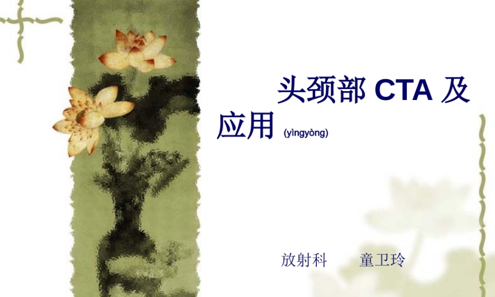 2022年医学专题—头颈部CTA.ppt