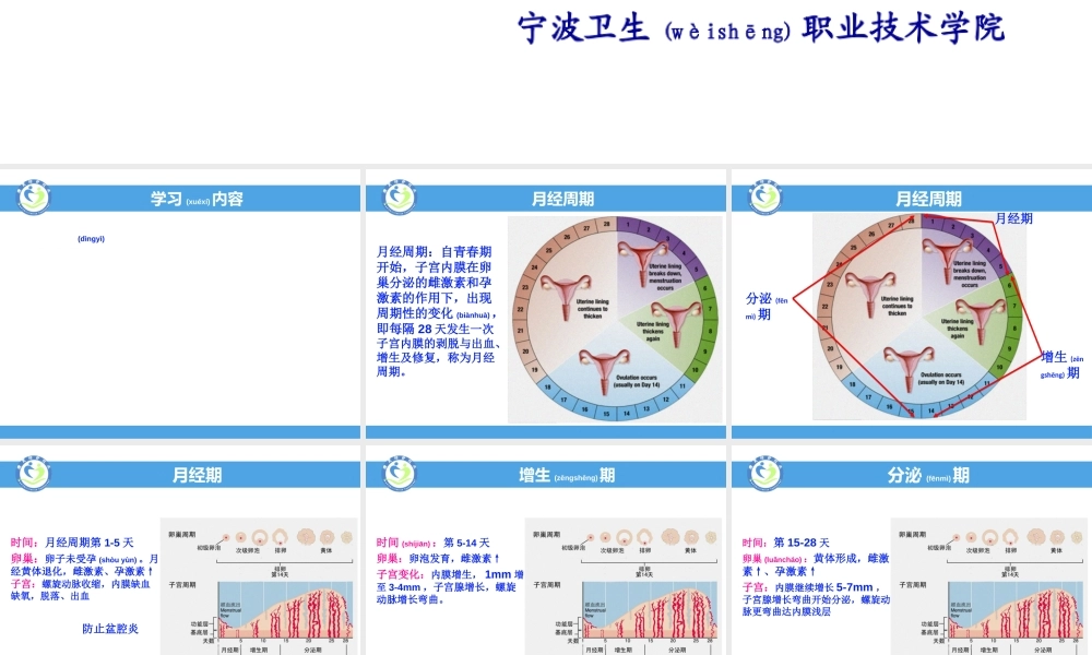 2022年医学专题—子宫内膜周期性变化(精).ppt