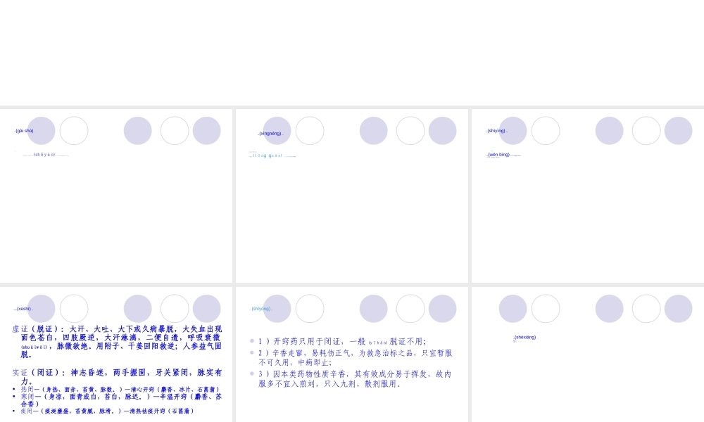 2022年医学专题—开窍药.ppt