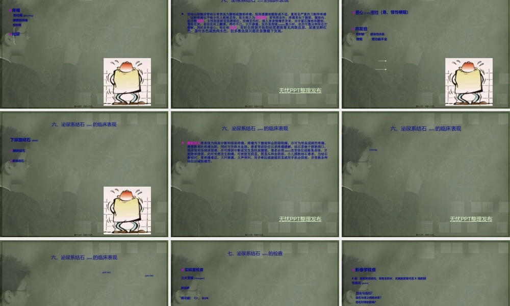 2022年医学专题—泌尿系结石(尿石症).ppt