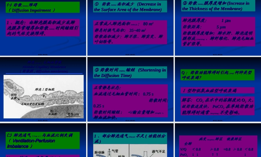 2022年医学专题—第14篇-肺功能不全(病生).ppt