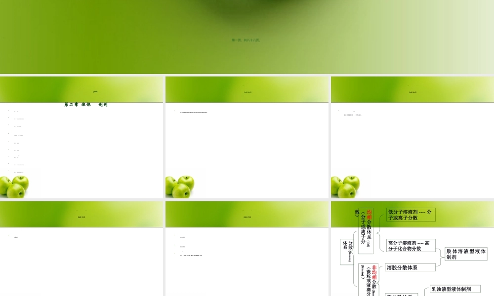 2022年医学专题—第九章液体药剂.ppt