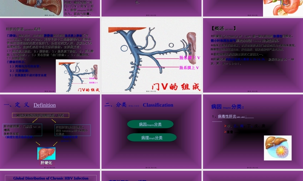 2022年医学专题—第八章+肝硬化.ppt