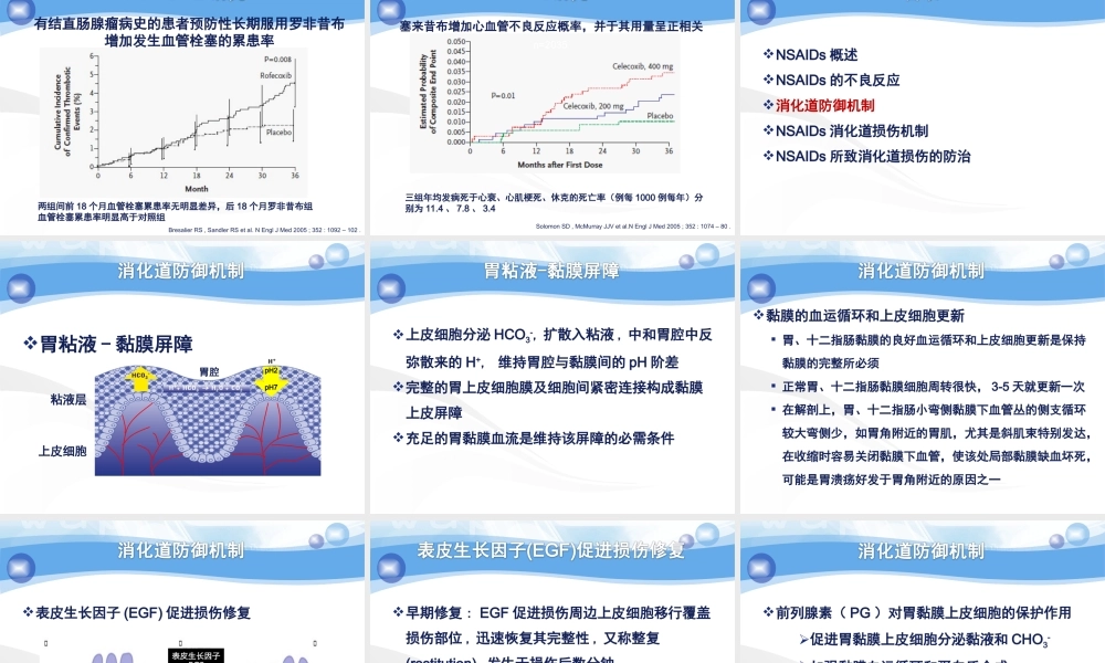 NSAIDs所致消化道粘膜损伤的防治.ppt