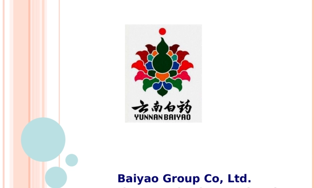 云南白药集团股份有限公司英文版.pptx
