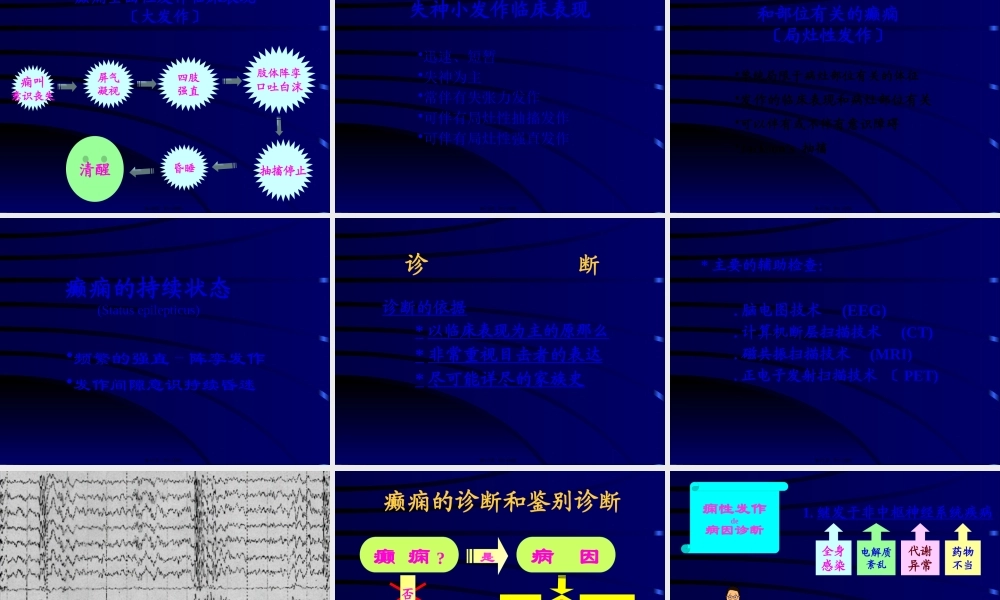 以大脑半球神经元反复发作性异常放电导致中枢神经系统.pptx