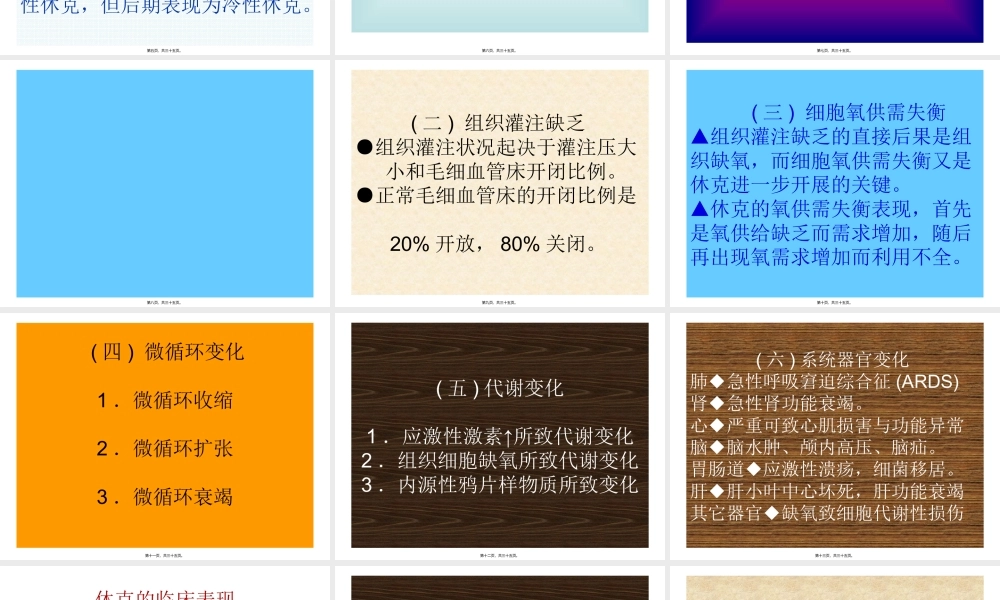 休克定义它是以有效循环量减少-组织灌注不足-细胞缺氧、....pptx