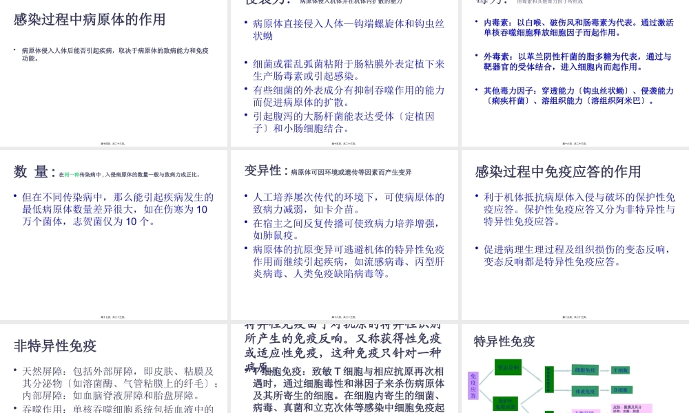 传染病学的感染与免疫ppt.pptx