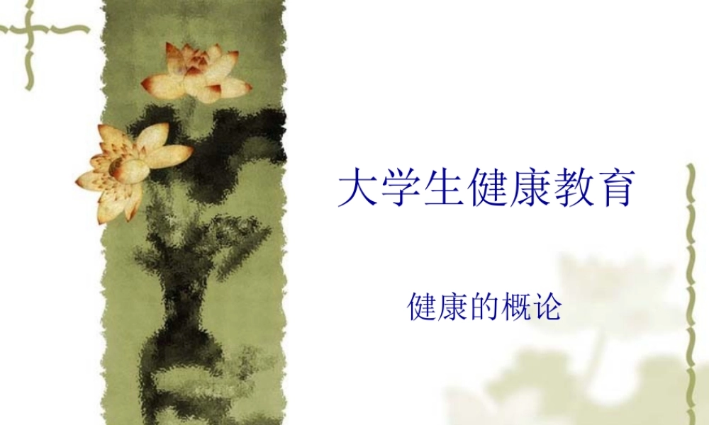 健康的概念资料.pptx