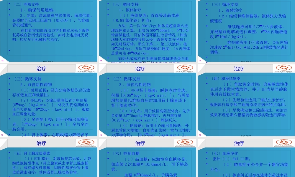 儿童脓毒性休克.pptx