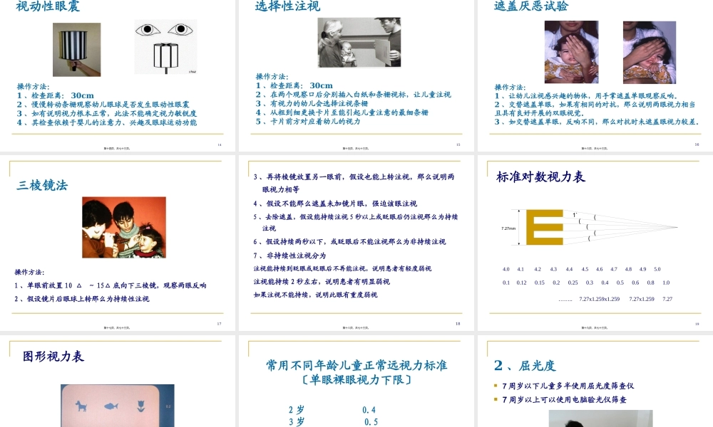 儿童验光配镜的基本流程和注意事项(省人医版).pptx