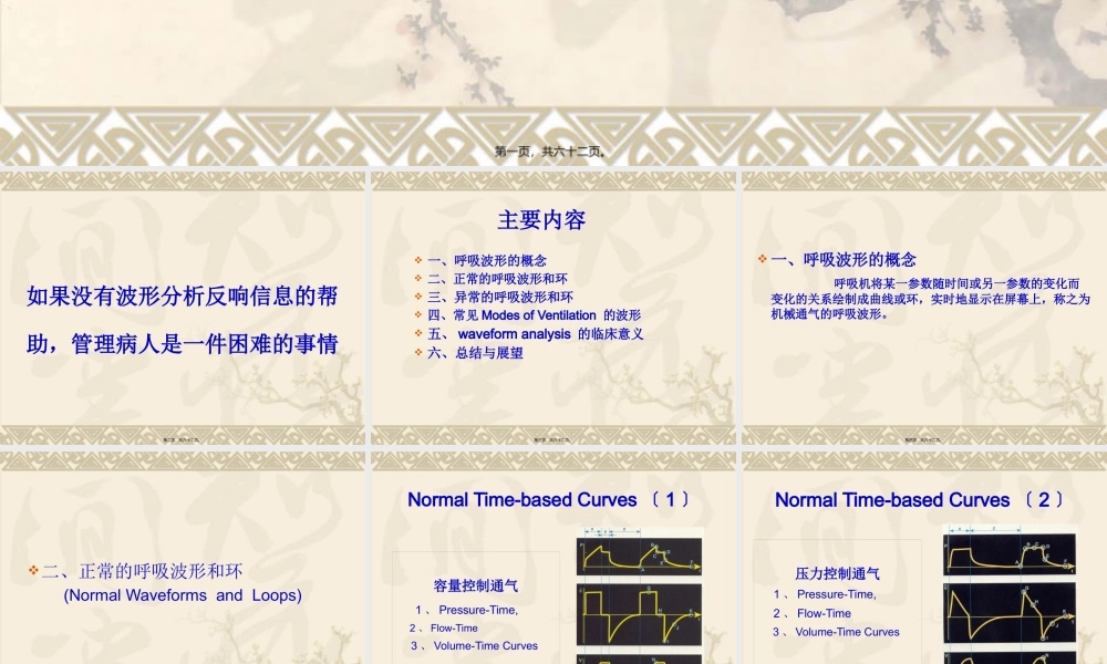 呼吸波形及环图分析分析.pptx