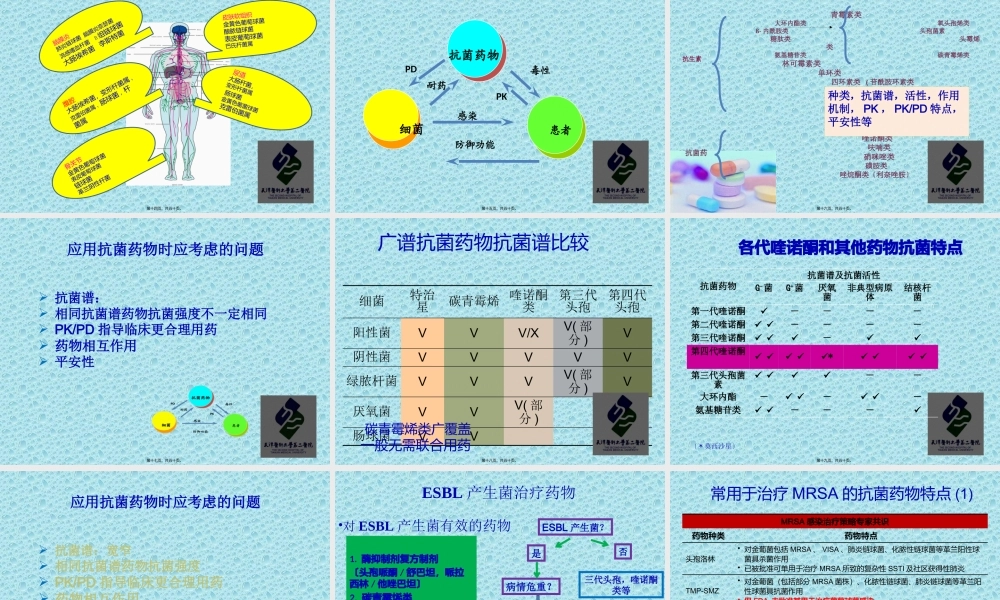 呼吸系统感染常见致病菌和耐药现状.pptx