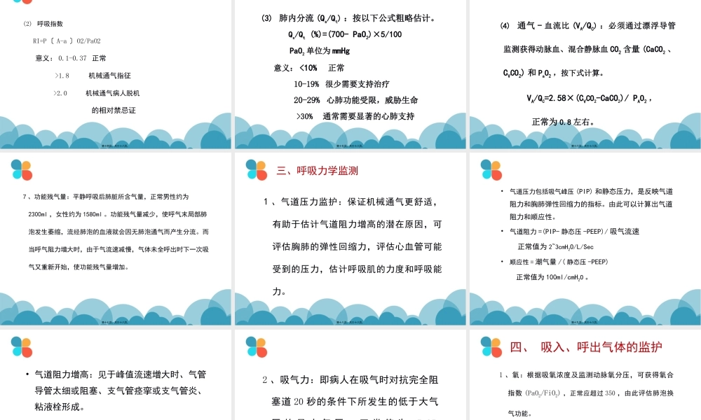 呼吸系统监测.pptx