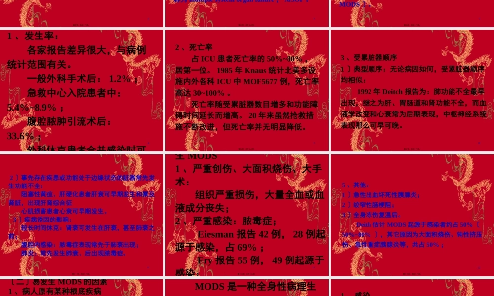 多脏器功能障碍综合征.pptx