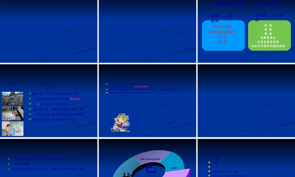 2022年医学专题—横纹肌溶解综合症(1).ppt