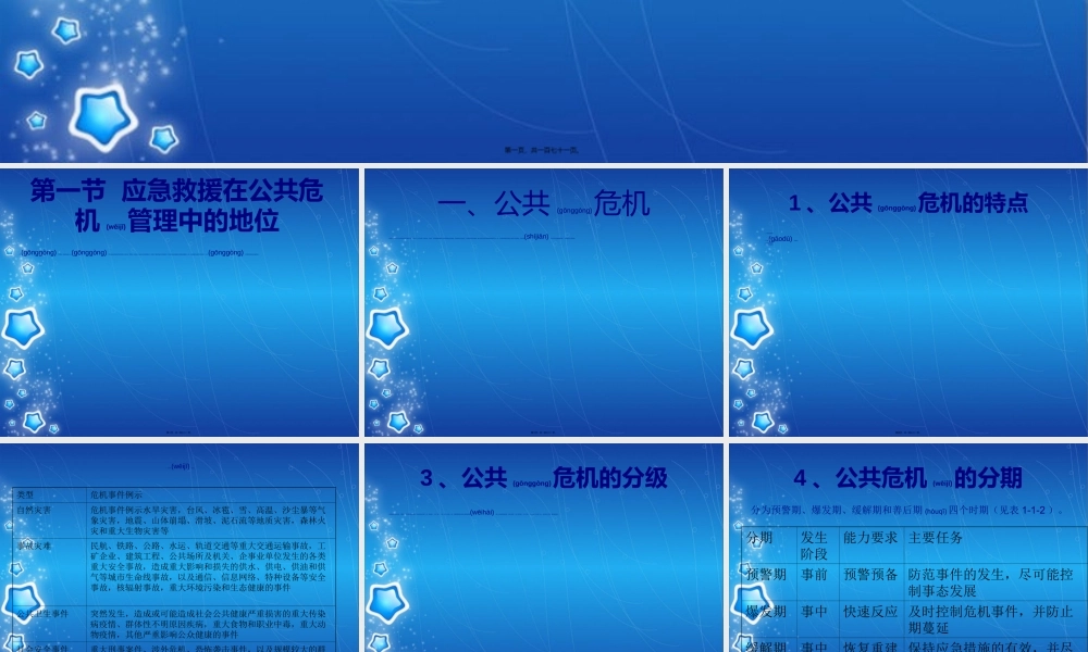 2022年医学专题—第一篇应急救援概(1).ppt