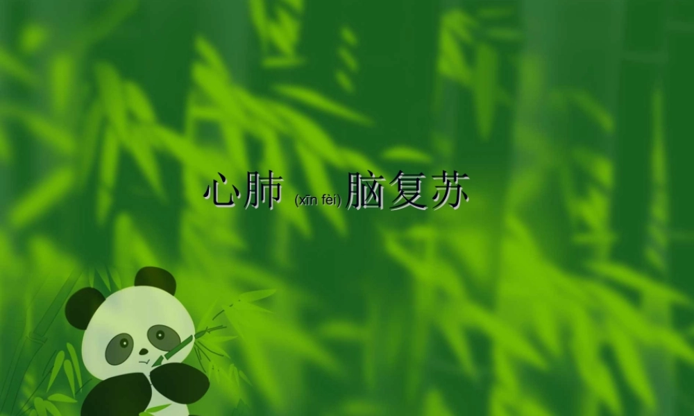 2022年医学专题—最新心肺脑复苏(1).ppt