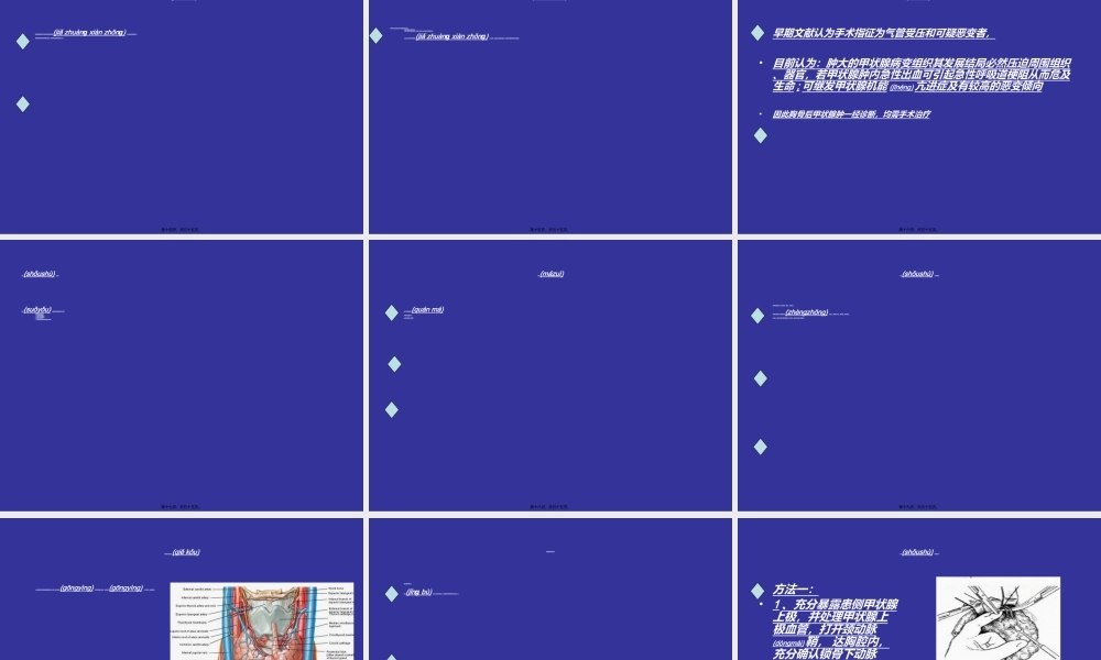2022年医学专题—胸骨后甲状腺肿的外科处理(1).ppt