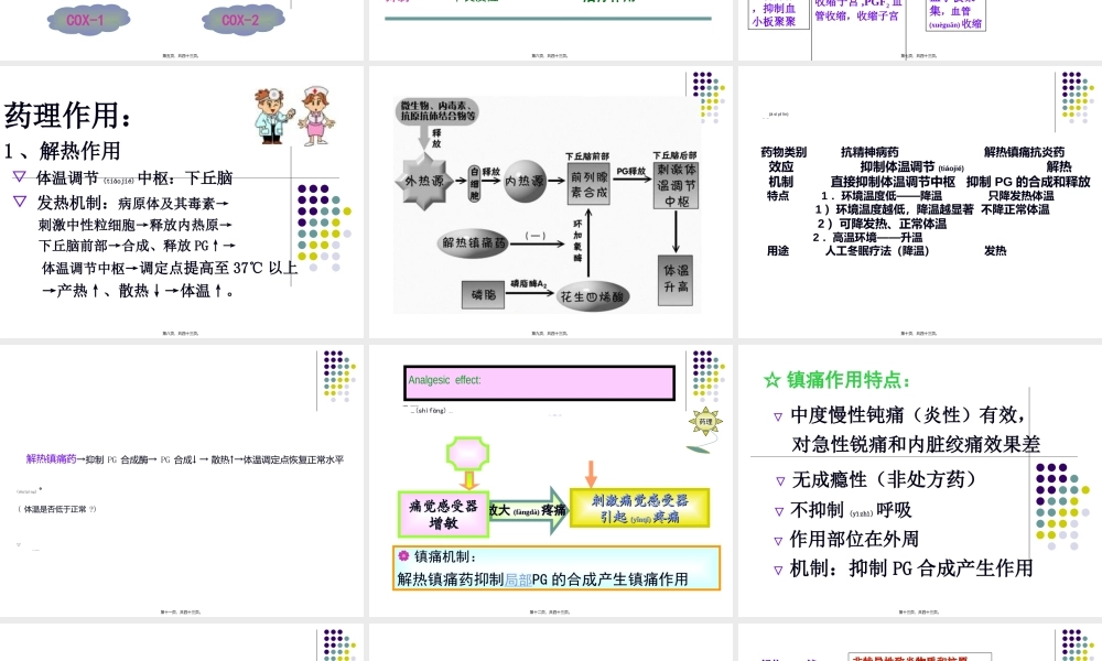 2022年医学专题—第16章解热镇痛抗炎药..ppt
