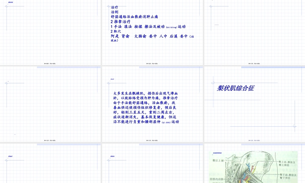 2022年医学专题—腰部损伤-腰三、坐骨、骶髂、韧带、腰扭伤.ppt