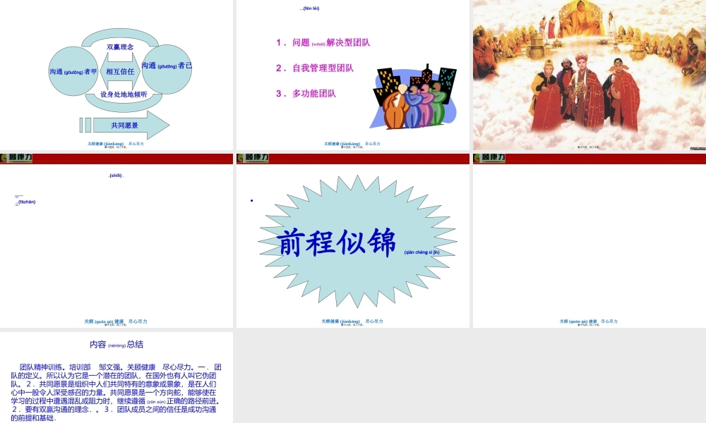 2022年医学专题—团队精神训练PPT.ppt