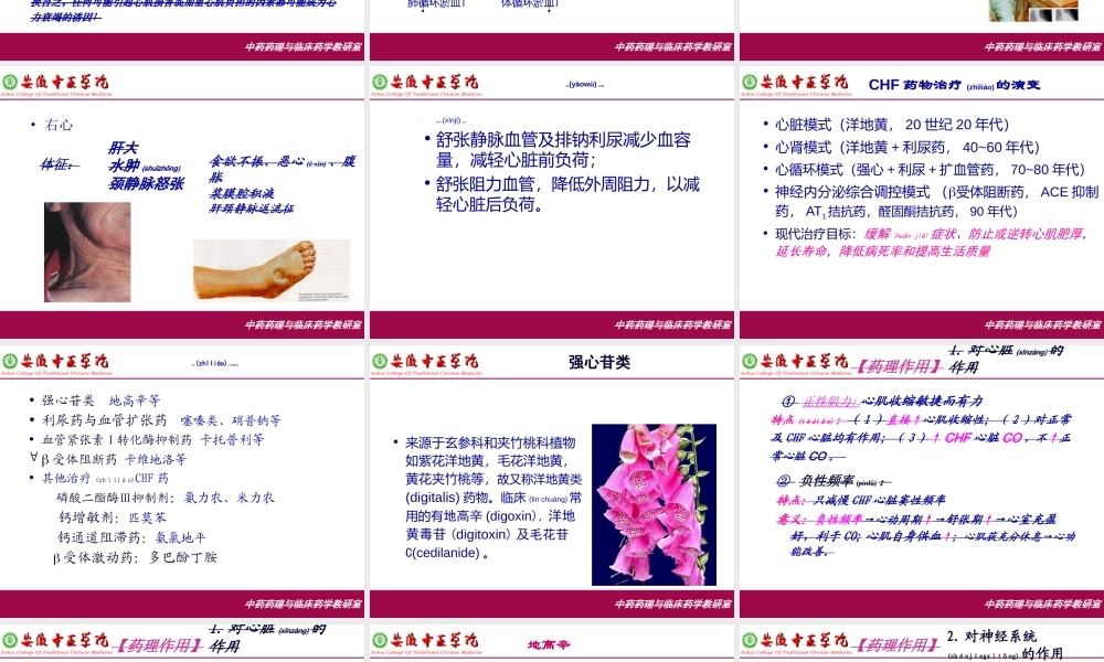 2022年医学专题—抗慢性心功能不全药-(抗心力衰竭药).ppt