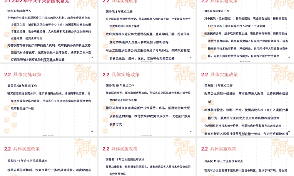 “新医改”政策下公立医院补偿途径和水平(1).pptx