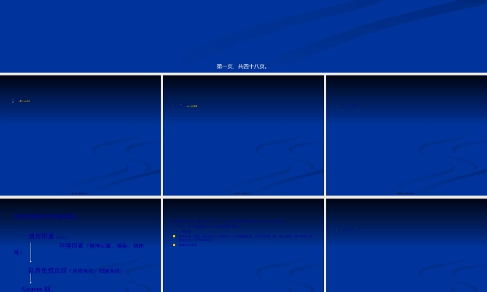 2022年医学专题—弥漫性甲状腺肿伴功能亢进症汇编.ppt