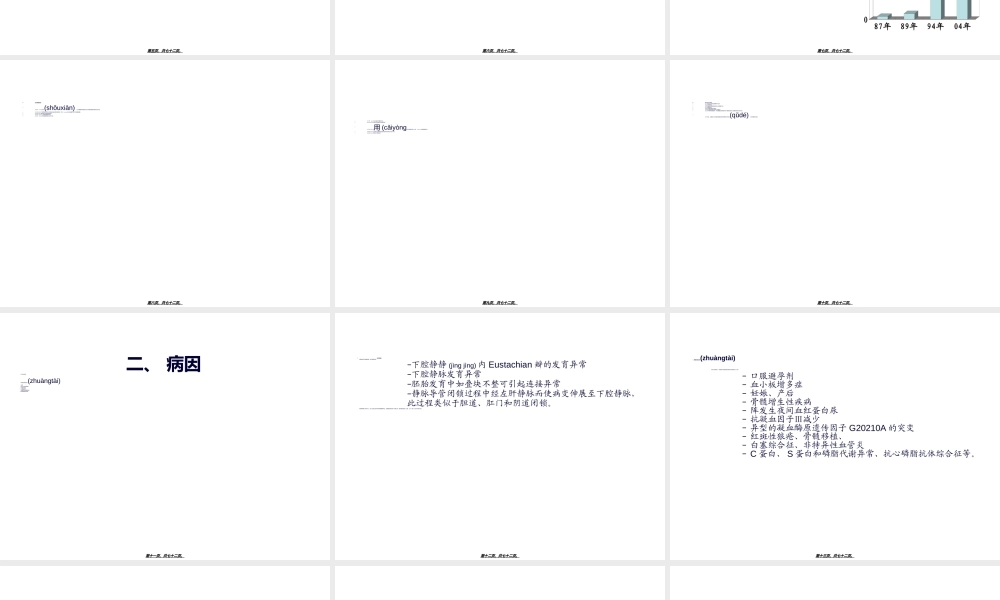 2022年医学专题—经皮经下腔静脉成形与支架术(1).ppt