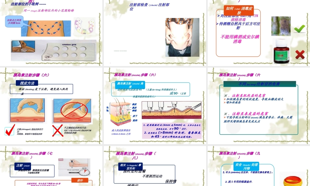 2022年医学专题—胰岛素注射(PPT)1(1).ppt