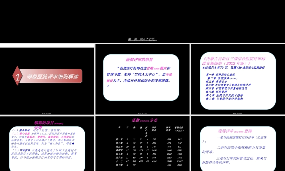 2022年医学专题—等级医院评审框架下的院科两级质控体系(1).ppt