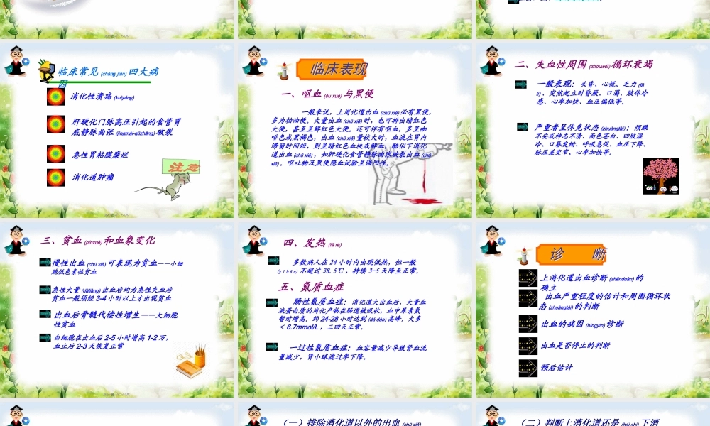 2022年医学专题—演示文稿上消化道出血.ppt