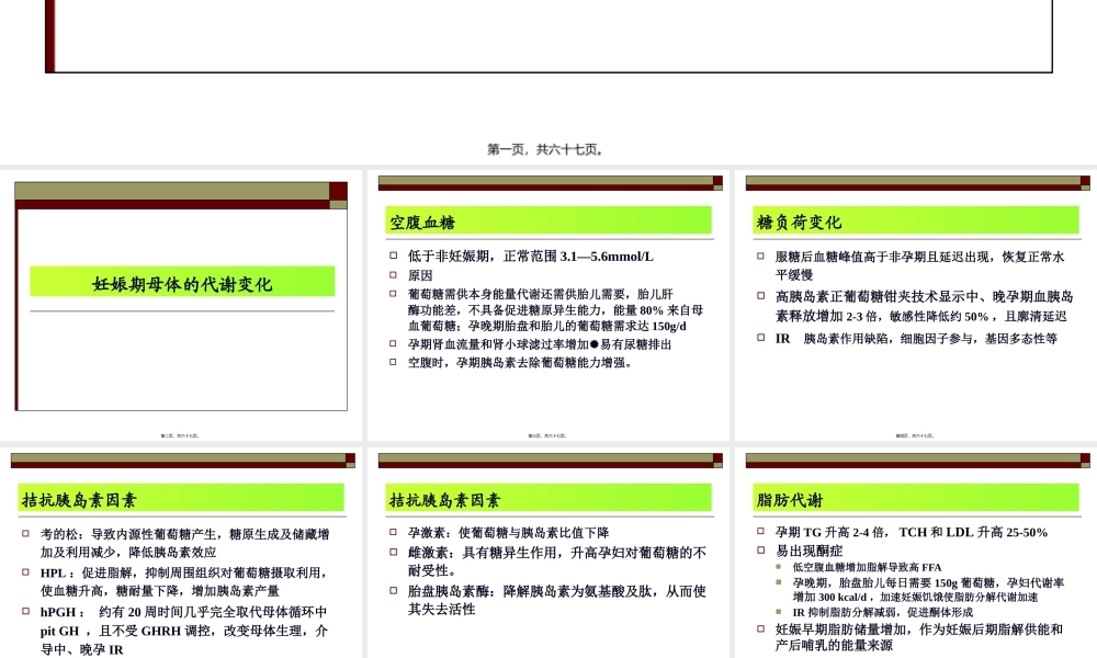 妊娠与糖尿病.pptx