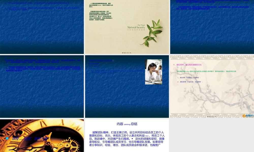 2022年医学专题—凝聚团队精神-打造王牌之师.ppt