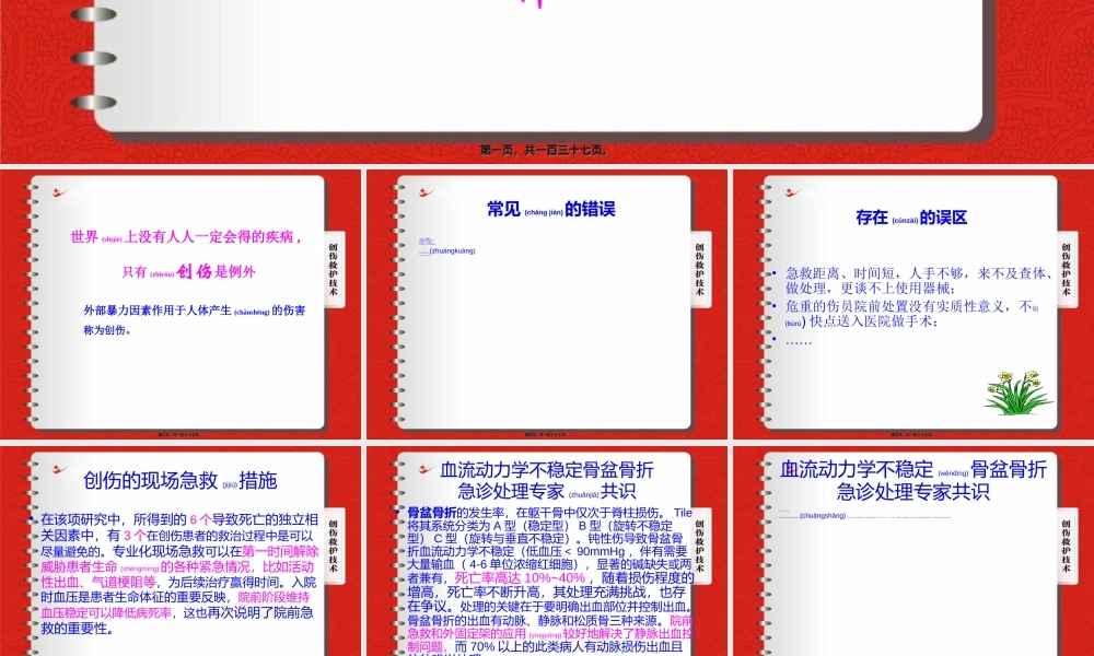 2022年医学专题—创伤处理原则.ppt