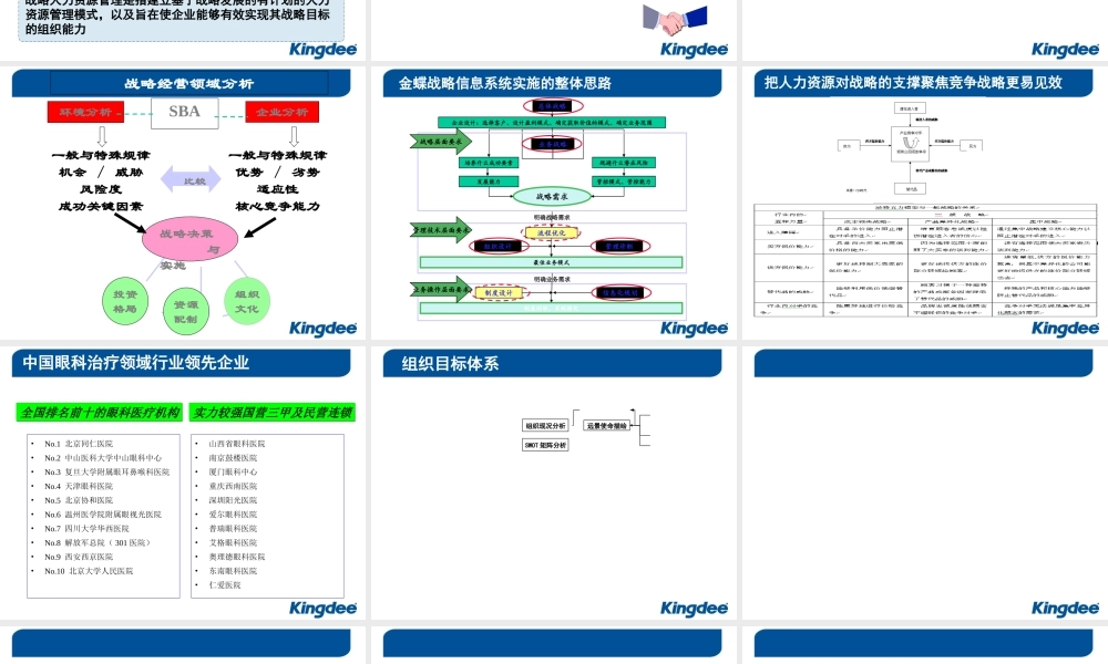 提升组织能力-实现战略目标-何氏眼科.ppt