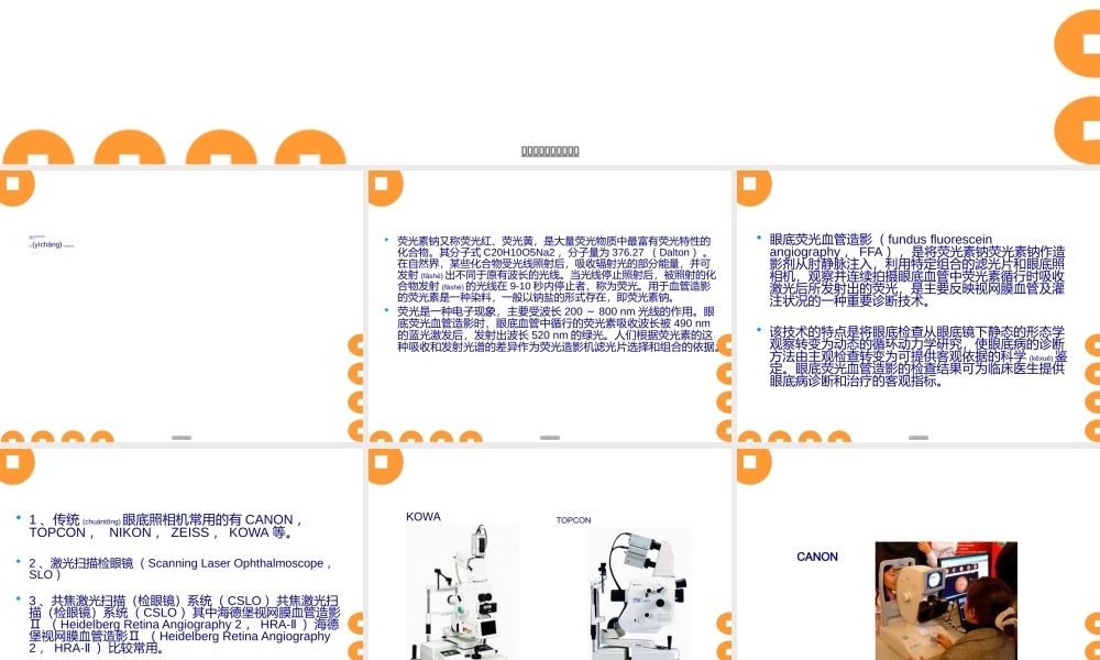 2022年医学专题—眼底血管造影.ppt