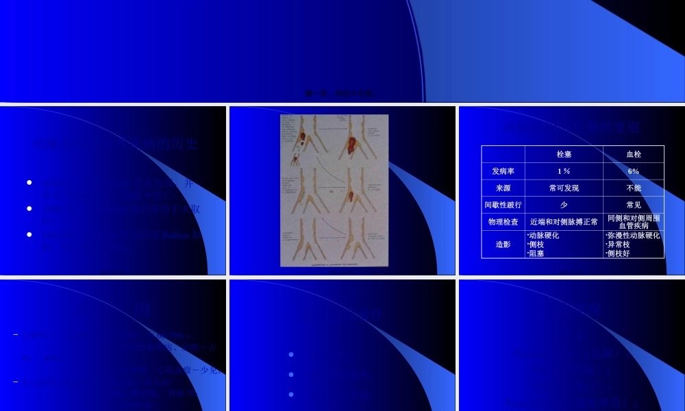 周围动脉血栓与栓塞.pptx