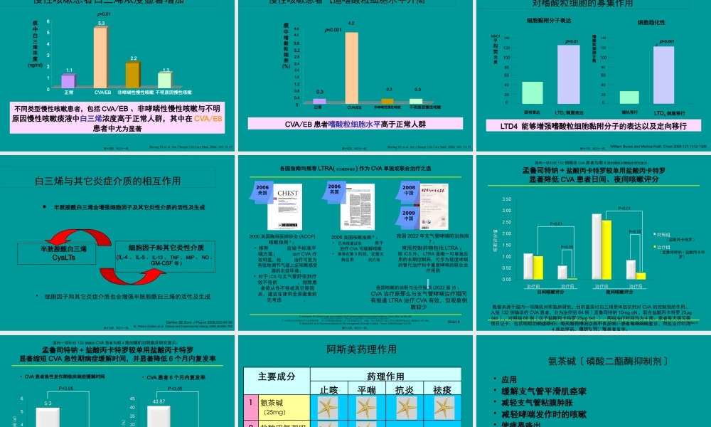 咳嗽变异性哮喘(CVA)描述.pptx