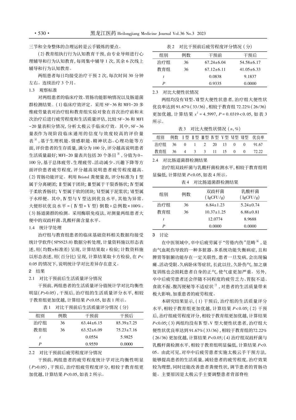基于脑-肠-菌轴学说探讨太...中后疲劳患者胃肠功能的影响_陈辉.pdf_第3页