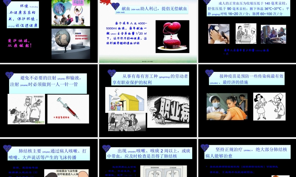 2022年医学专题—中国公民健康素养66条知识讲座.ppt