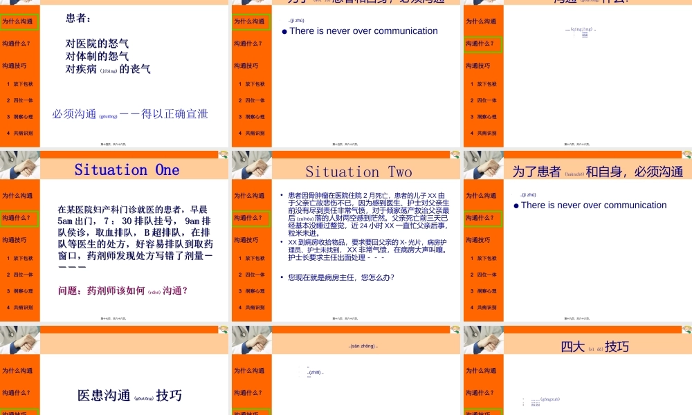 2022年医学专题—医患沟通和技巧--11月.ppt