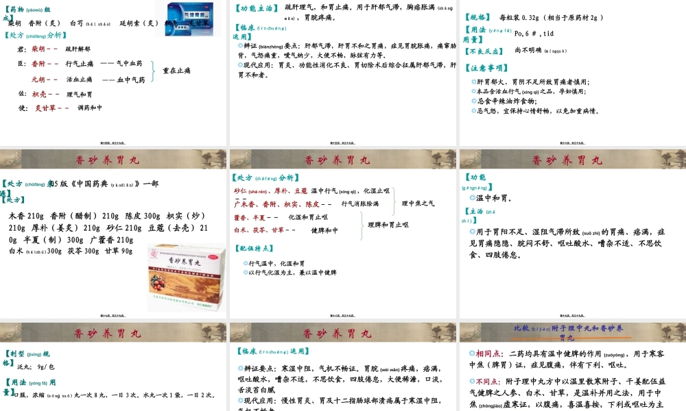 2022年医学专题—理气中成药(2).ppt