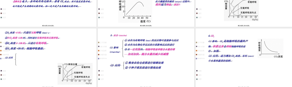 2022年医学专题—细胞呼吸适合一轮复习自己做的公开课.ppt