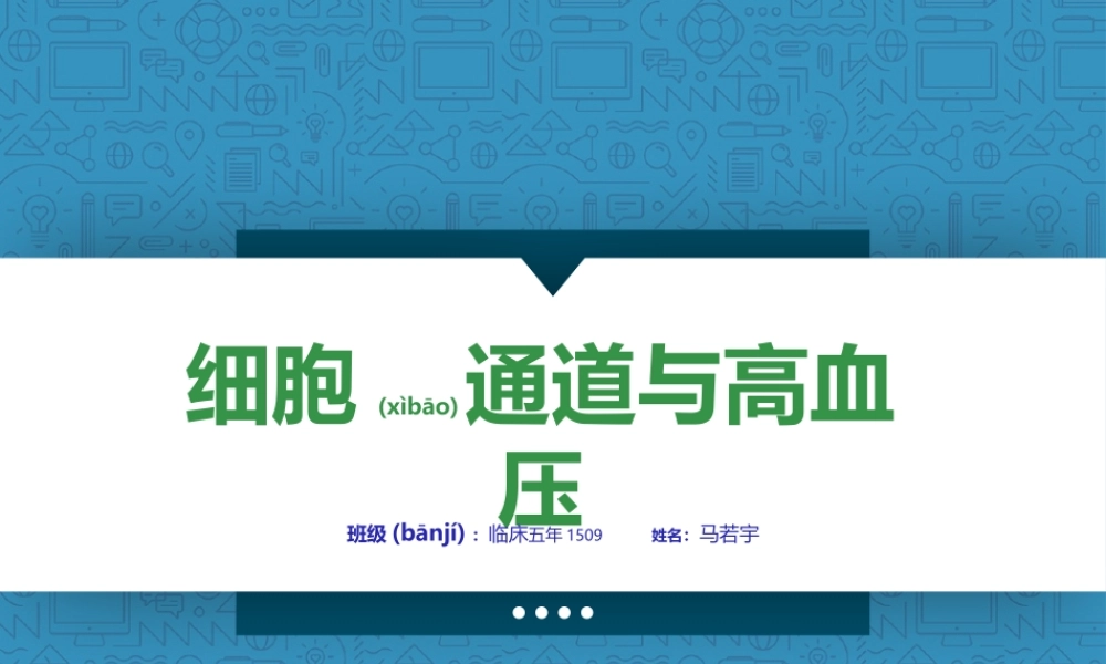 2022年医学专题—细胞通道与高血压.pptx