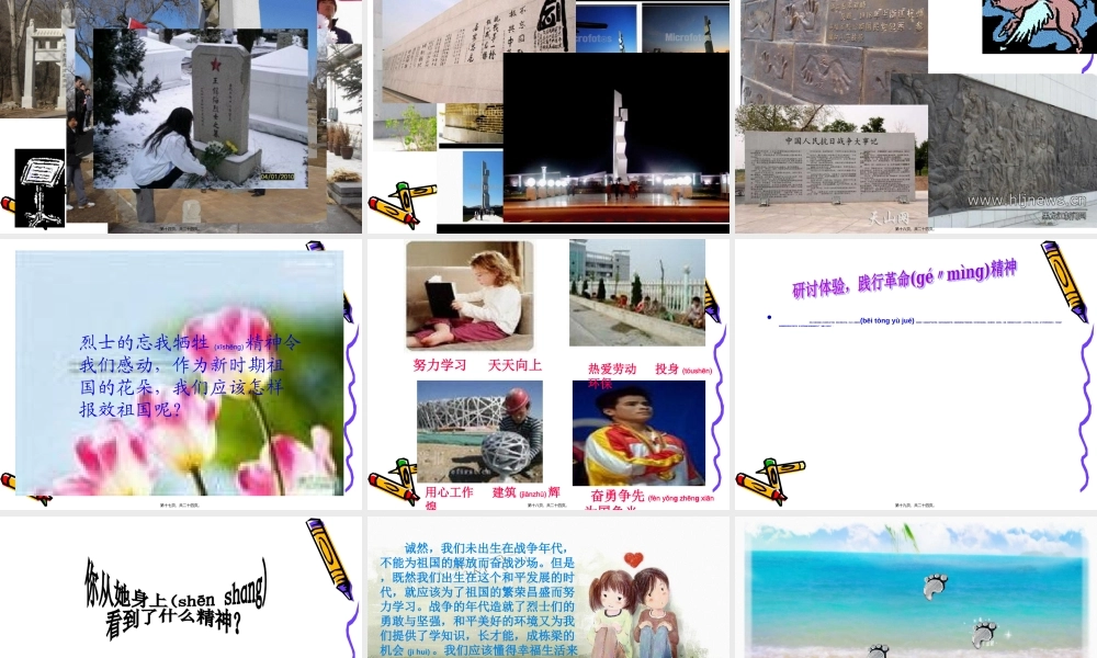 2022年医学专题—缅怀革命先烈-弘扬革命精神.ppt