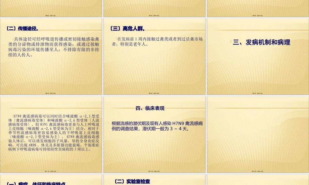 人感染H7N9禽流感2.pptx