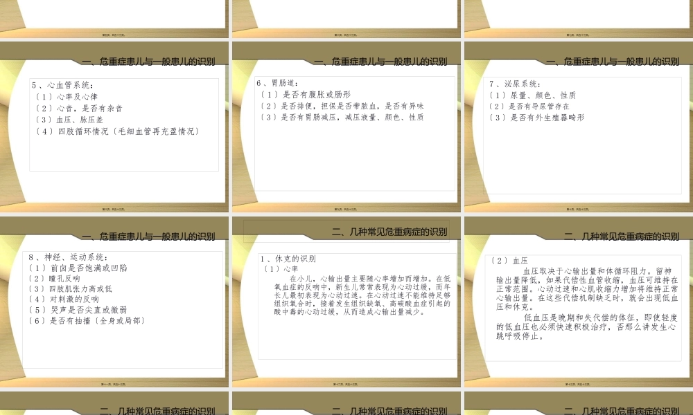 儿科危重症识别资料.pptx